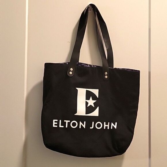 Elton John Farewell Yellow Brick Road Tour Tote Bag - Picture 1 of 3